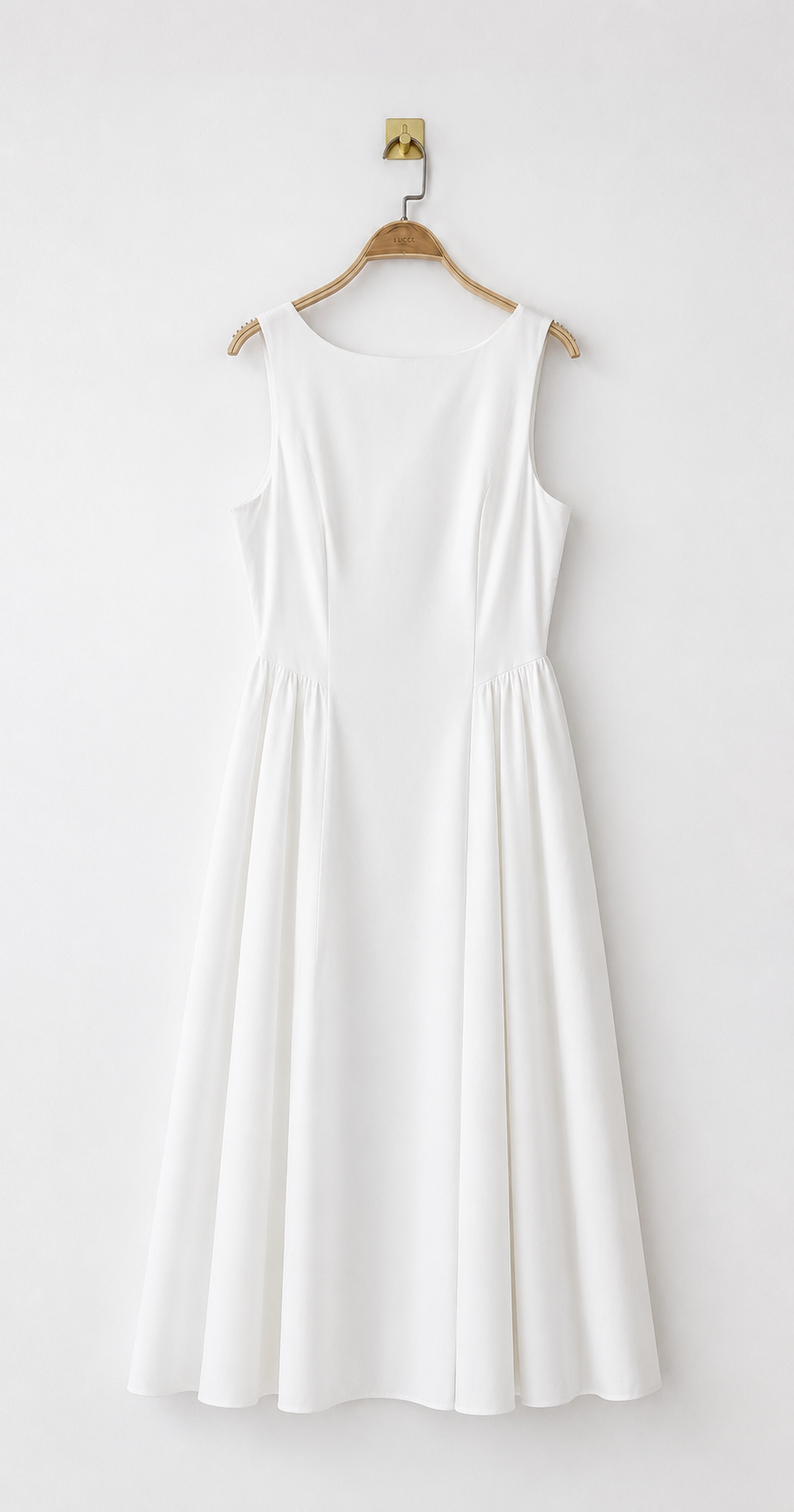 Robe ALBA blanche en coton