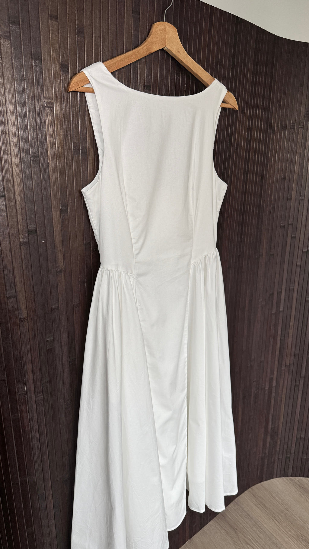 Robe ALBA blanche en coton